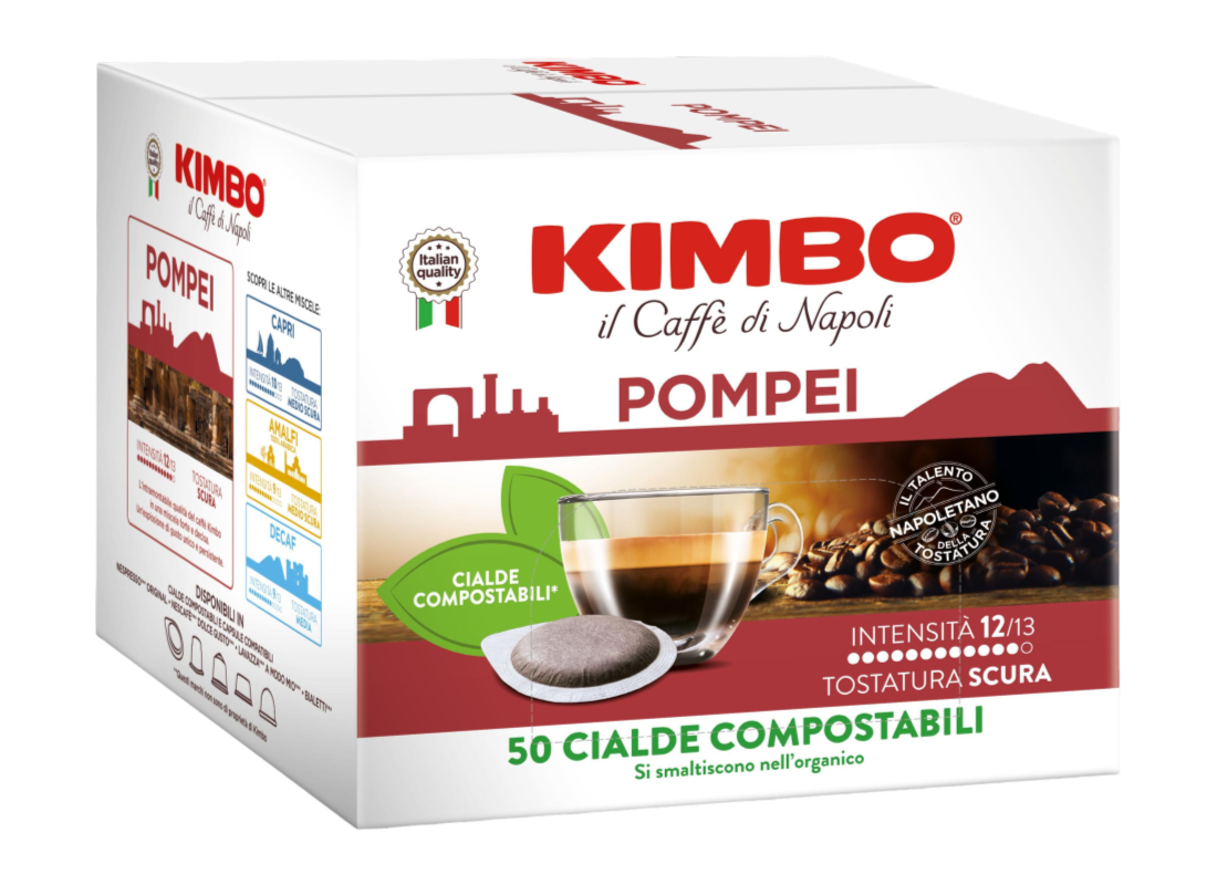 CAFFÈ KIMBO POMPEI - Box 50 CIALDE ESE44 da 7.3g