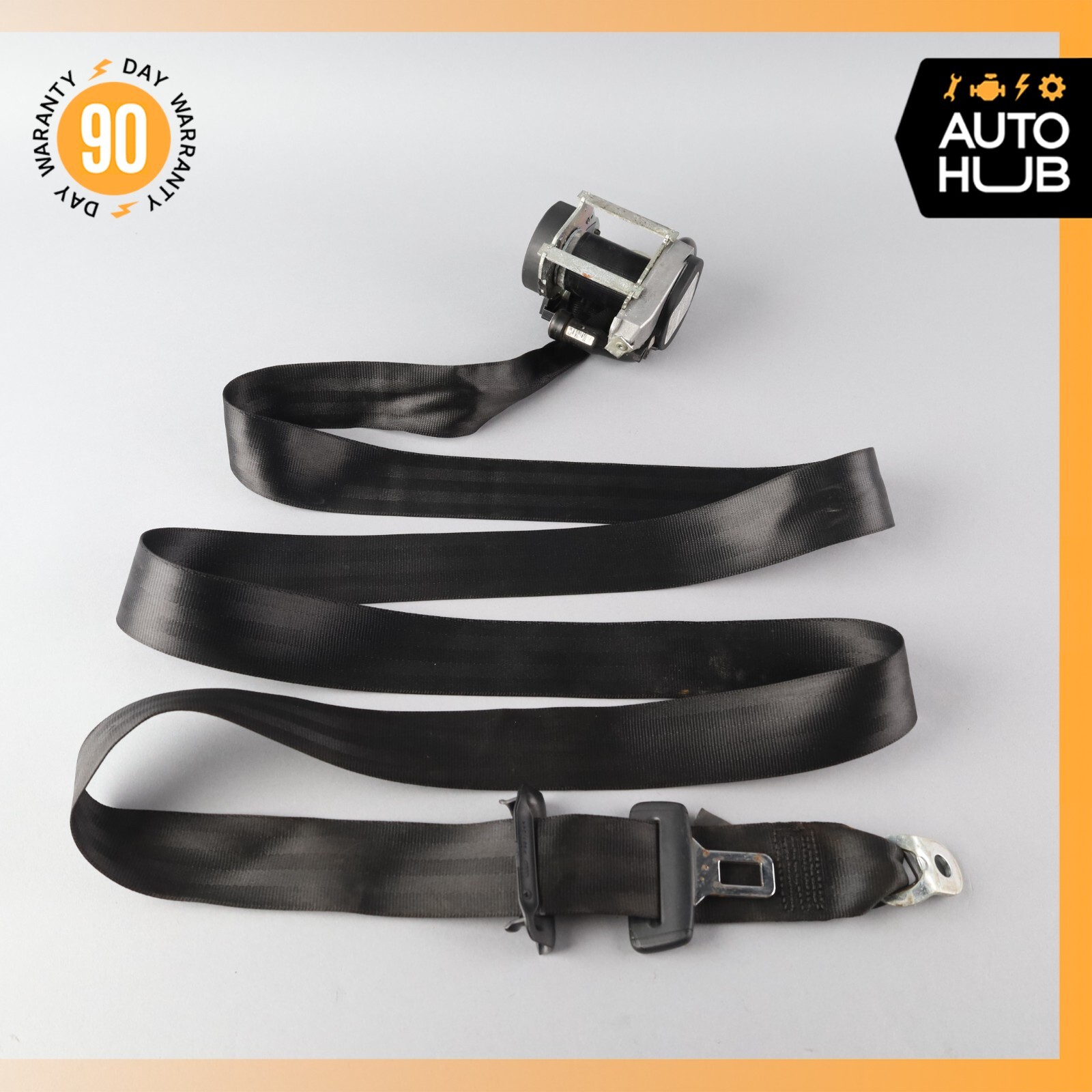 07-11 Bentley Continental GTC Rear Right or Left Side Seat Belt Black OEM