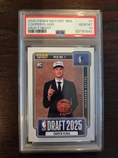 Cooper Flagg 2025-26 Panini Instant #1 NBA Draft Night Rookie PSA 10 Gem Mint