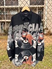 Vintage criminals in action KRS-One Rap Longsleeve button Up xl made in USA 90s