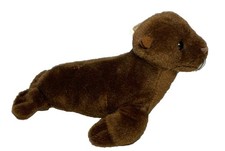 Brown Seal Sea Lion Aurora Destination Nation 8" Stuffed Animal Plush Toy