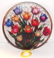 Acrylic Window Suncatcher TULIPS 7 3/4"