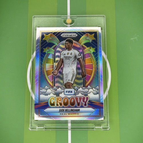 2025-26 Panini Prizm FIFA Groovy JUDE BELLINGHAM England Madrid SSP Case Hit