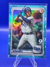 Ronaldo Hernandez 2020 Bowman Draft #BD-161 Chrome Sky Blue