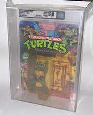 1988 Playmates TMNT Ninja Turtles Raphael Plastic Head Factory Sealed New AFA 80