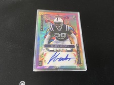2023 Wild Card 5 Card Draw Stacked Deck Ace Julius Brents Colts Auto 1/1 Rookie. rookie card picture