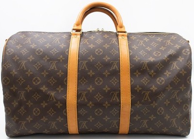 LOUIS VUITTON KEEPALL BANDOULIERE 50 REISETASCHE TRAVEL BAG WEEKENDER TASCHE