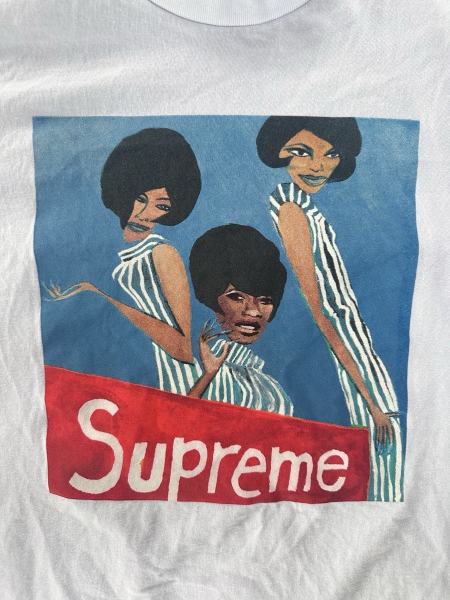 Supreme Three Girls Tee White Size Large L Box Logo Graphic Rare
