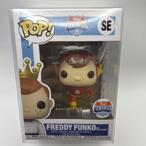 Funko Pop! Vinyl: Funko - Freddy Funko as The Flash - Funko (Exclusive)
