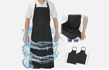2 PCS Mandiles Contra El Agua Delantal Para Cocina Mujer Hombre Multiuso NEW US