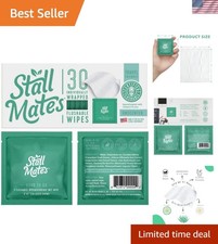 Wipes - Flushable Wipes, Individually Wrapped, Travel Friendly, Unscented wit...