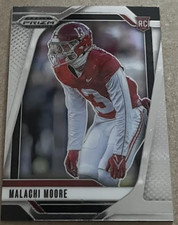 2025 PANINI PRIZM DRAFT PICKS -MALACHI MOORE RC SILVER-ALABAMA CRIMSON TIDE