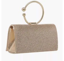 Clutch bag with Button Closure