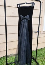 Vintage Jessica Mcclintock Tube Dress With Tulle At The Back dress GUNNE SAX