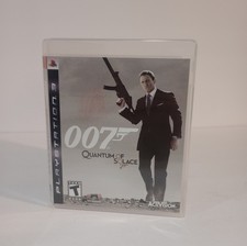 James Bond 007: Quantum of Solace (Sony PlayStation 3, 2008) Disc And Case 