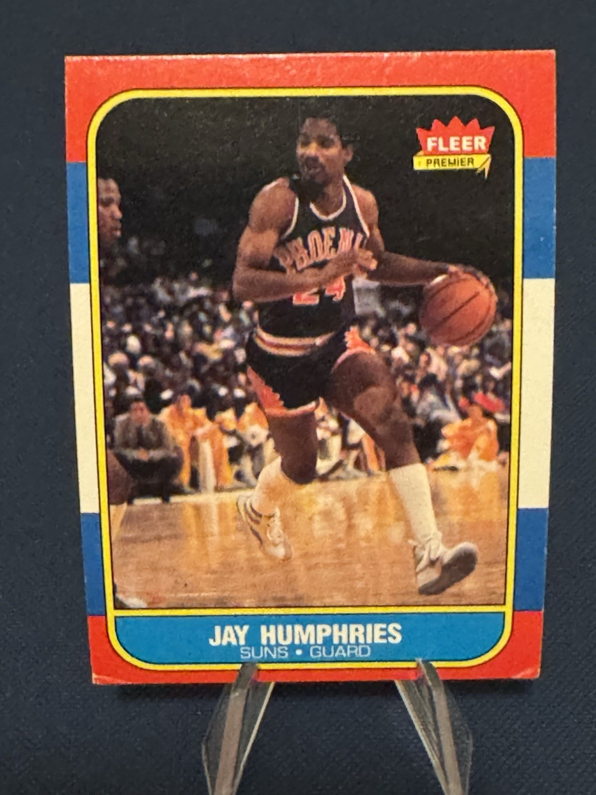 1986/87 Fleer Basketball - #49 Jay Humphries RC Rookie Card VG!