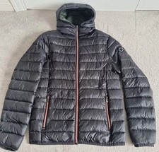 Men's Police 883 Jacket, Lightweight,Padded, Water Resistant Black- SIze M