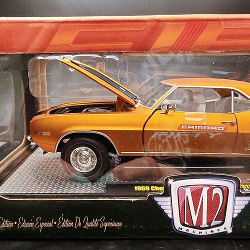 M2 Machines 1969 Chevy Camaro SS 396 1/24 Fifty Years S15 16-11 Ltd Diecast - Picture 3 of 7