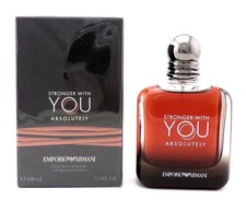 Armani Stronger With You Absolutely Parfum 3.3 oz Men  s Spray  New  Sealed