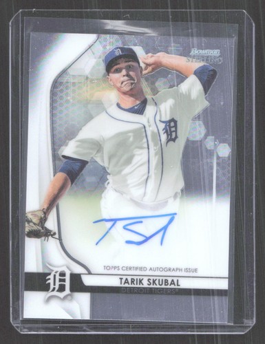 2020 Bowman Sterling Tarik Skubal #BSPA-TS Autograph Tigers
