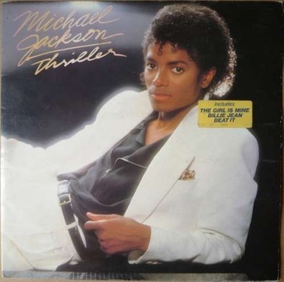 Michael Jackson Thriller LP Album Gat Vinyl Schallplatte 0252