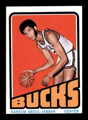 1972 Topps #100 Kareem Abdul-Jabbar   VGEX X3336047
