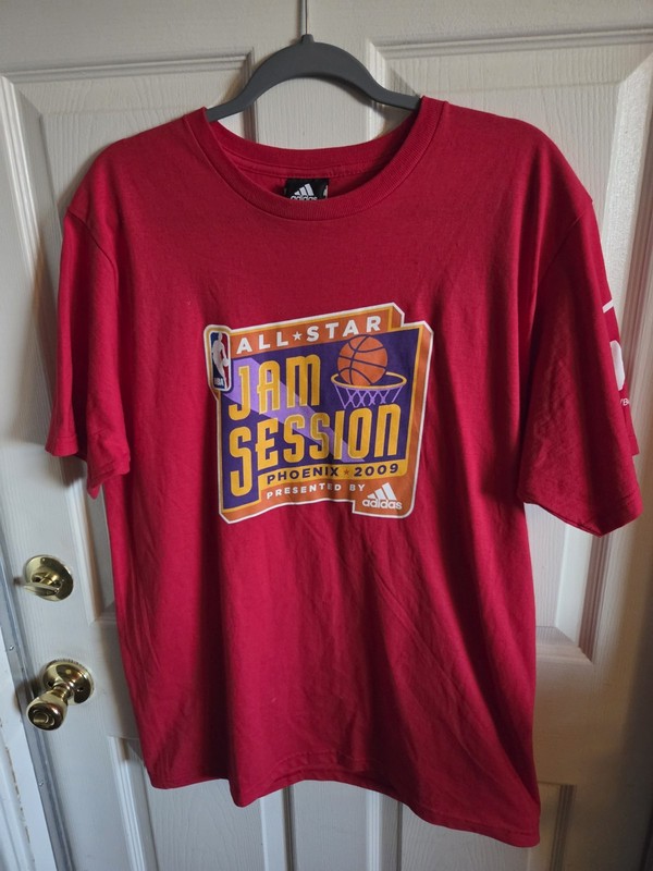 VTG NBA 2009 ALL STAR JAM SESSION Phoenix MVP Volunteer Shirt Large