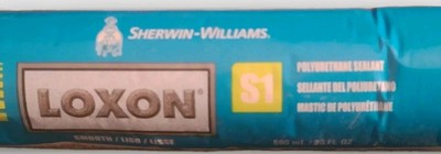 Sherwin Williams S1 Loxon One Component Sausage Polyurethane Sealant 2 Pack NEW 