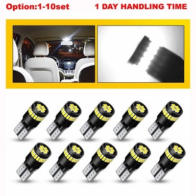 1-10Set 1156 BA15S P21W LED Car Light White Reverse Turn Signal Bulb Lamp 12V