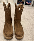 Twisted X Men's Brown Leather Western Boots US Size 10.5 MCBX001 Good Condition — photo 1