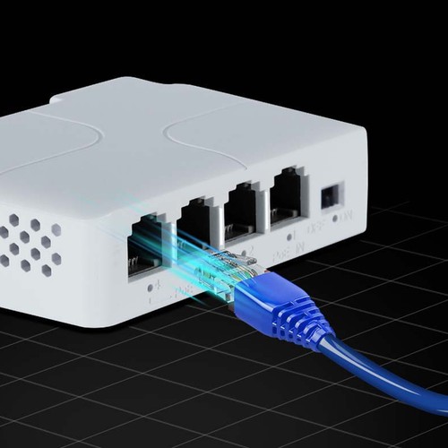 4 Port Gigabit POE Extender Network Switch Repeater IEEE802.3af/at PoE Switch - Picture 4 of 21