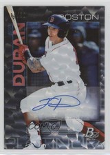 2020 Bowman Platinum Wal-Mart Top Prospects Ice /50 Jarren Duran Auto 1v3