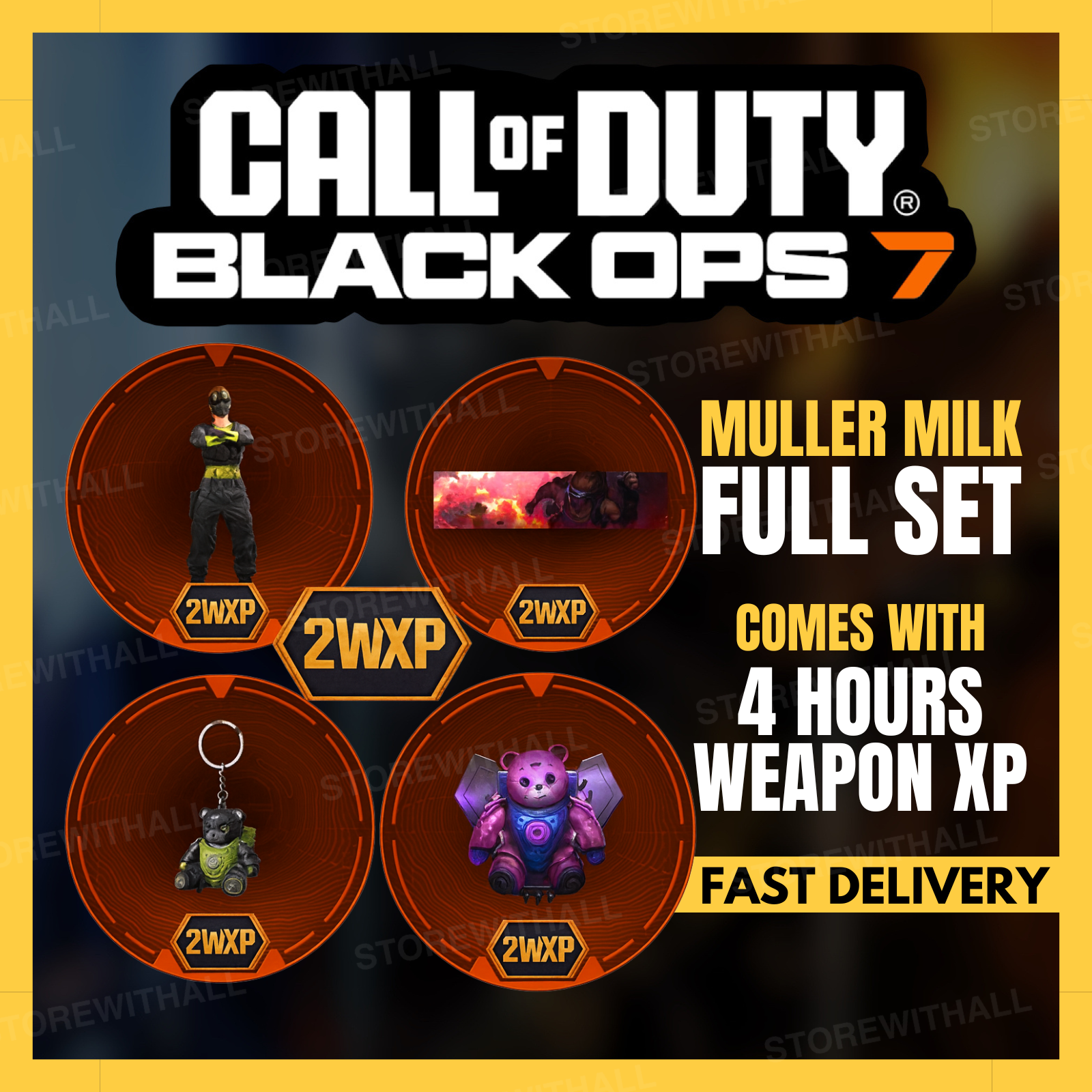 Black Ops 7 Müllermlch Muller Mlk Exclusve FULL BUNDLE 4x CODES