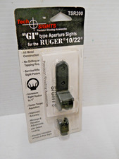 Tech Sights Tsr200 Gi Type Aperture Sight Ruger 1022 New