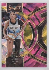 2024 Panini Select WNBA Premier Level Pink Ice Prizm Angel Reese #147 0a3b