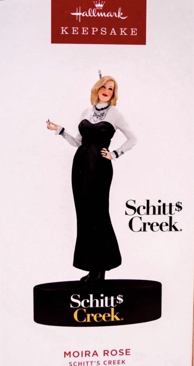 Hallmark  Moira Rose - Schitt's Creek - Magic Sound - Keepsake Ornament 2024