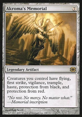 Akroma's Memorial (159/180) Future Sight MTG