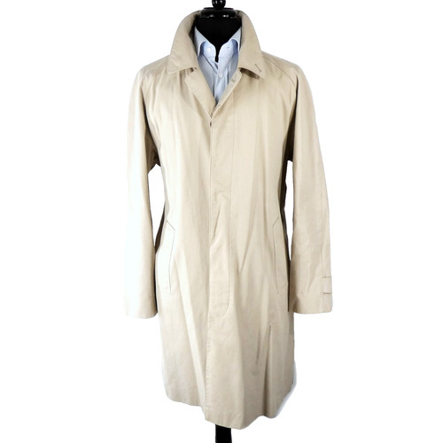 Gieves & Hawkes, Gieves & Hawkes Savile Row Raglan Trench Car Coat Mac Jacket Made Italy 46