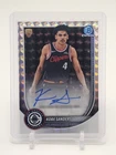 KOBE SANDERS 2025-26 BOWMAN CHROME ROOKIE AUTO GEOMETRIC REFRACTOR Q4193