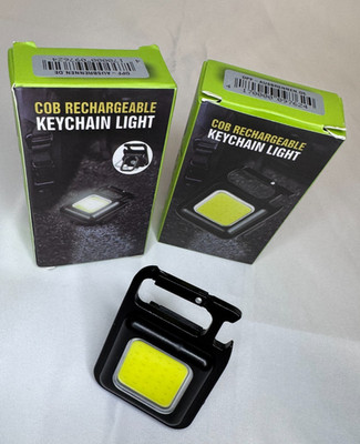 COB Rechargeable Keychain Light   NEU & OVP   3er Pack LED Mini Taschenlampen