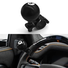 Hqrnyp 8 Ball Steering Wheel Knob Spinner Suicide Knob Heavy Car 1pcs