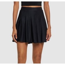 Women's High Rise Pleated Black Skirt - Size Small