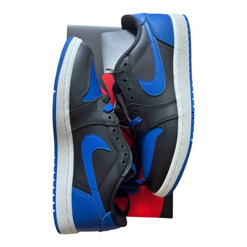 Nike Air Jordan 1 IB1981-004 Low '85 Black and Royal Blue US9 - Picture 3 of 4