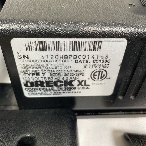 Lot of Genuine Oreck XL Upright Vacuum Replacement Parts U4120H2B OEM - Picture 2 of 9