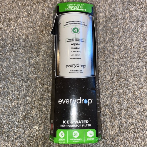 EveryDrop by Whirlpool Kühlschrank Eiswasserfilter 4 EDR4RXD1 W10735432 versiegelt