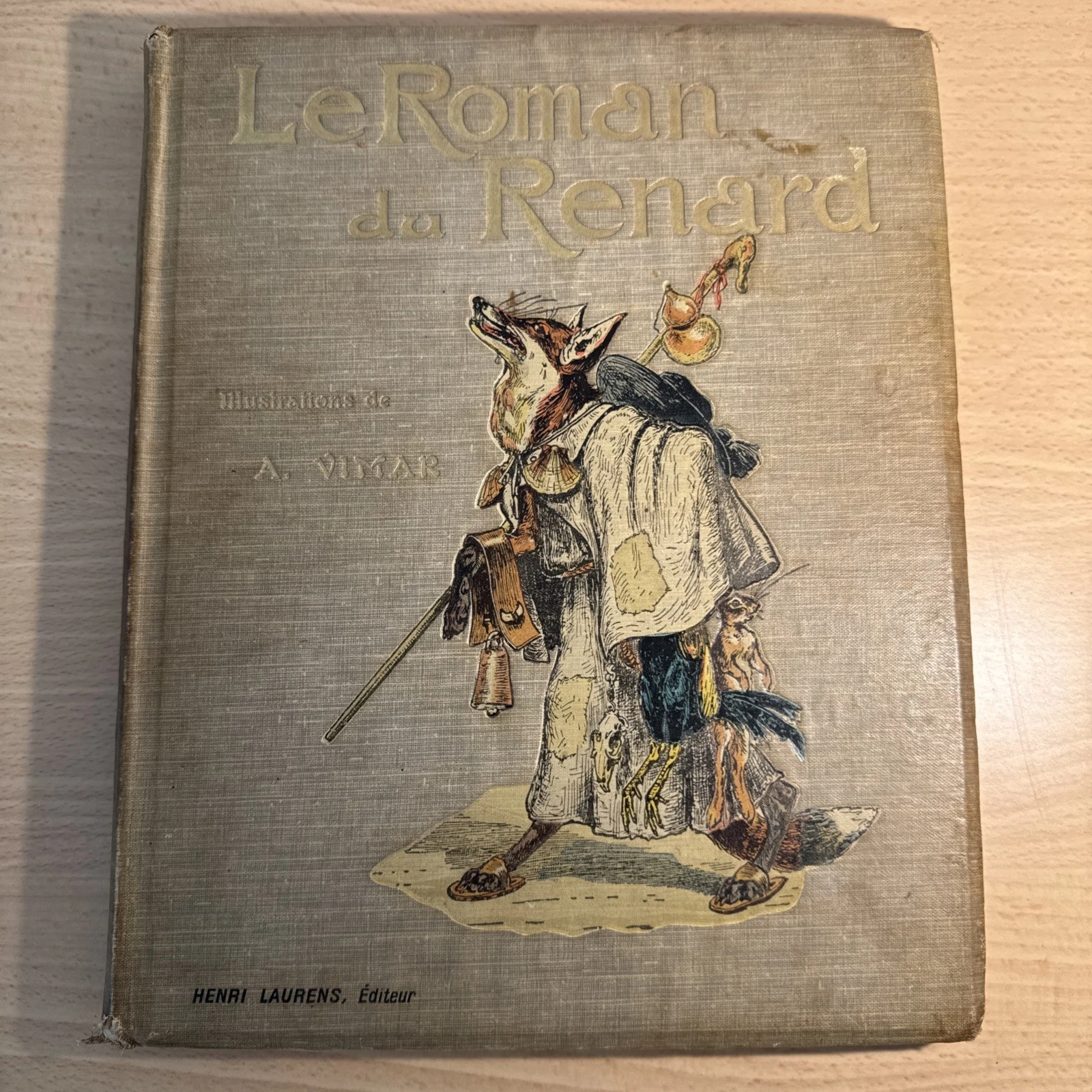 Livre Ancien Henri Laurent Le Roman Du Renard