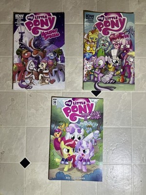 My Little Pony Friends Forever #21 #38 Holiday Special Lot Of 3 IDW