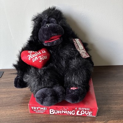 Vintage Plush Gorilla Sings by Dandee See description
