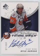 2008-09 SP Authentic Auto Future Watch 577/999 Kyle Okposo #200 Auto 0nr3