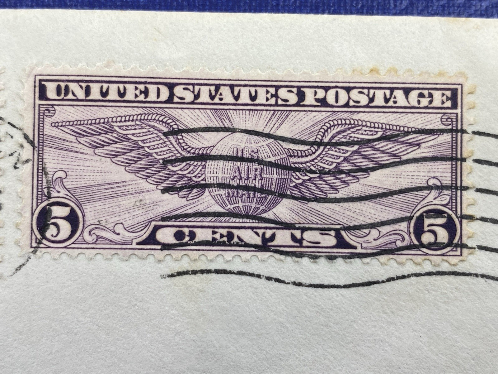 US COVER FIRST FLIGHT AIR MAIL AM 19 Camden SOUTH CAROLINA, SC# 718 & C12